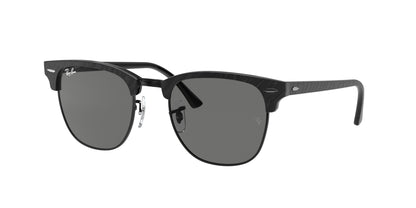 Ray-Ban CLUBMASTER RB3016 Square Sunglasses  1305B1-Black 51-145-21 - Color Map Black