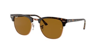 Ray-Ban CLUBMASTER RB3016 Square Sunglasses  130933-Havana 51-145-21 - Color Map Tortoise
