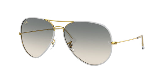 Ray-Ban AVIATOR FULL COLOR RB3025JM Pilot Sunglasses  919632-Grey 58-135-14 - Color Map Grey