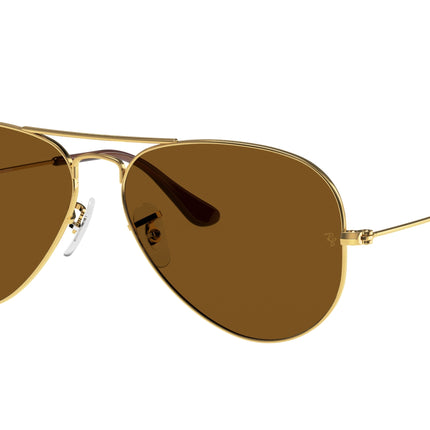 Ray-Ban AVIATOR RB3025 Pilot Sunglasses  001/57-Arista Gold 62-140-14 - Color Map Gold