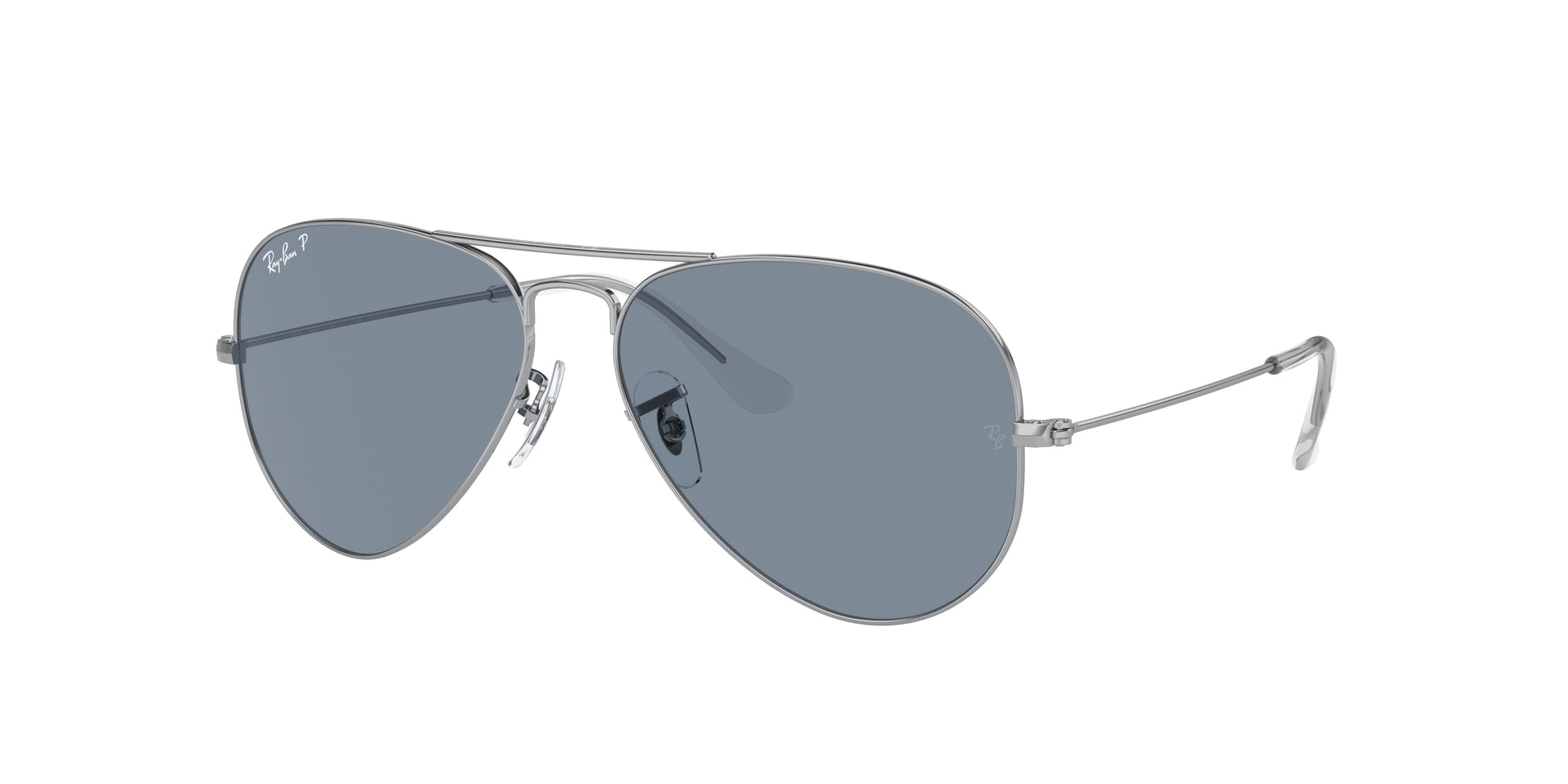 Ray-Ban AVIATOR RB3025 Pilot Sunglasses  003/02-Silver 58-135-14 - Color Map Silver