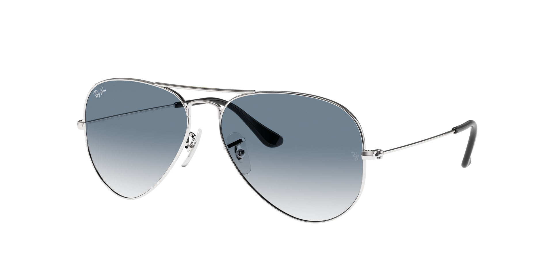 Ray-Ban AVIATOR RB3025 Pilot Sunglasses  003/3F-Silver 62-140-14 - Color Map Silver