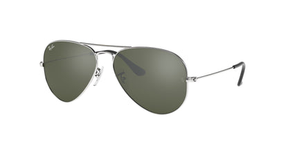 Ray-Ban AVIATOR RB3025 Pilot Sunglasses  003/40-Silver 62-140-14 - Color Map Silver
