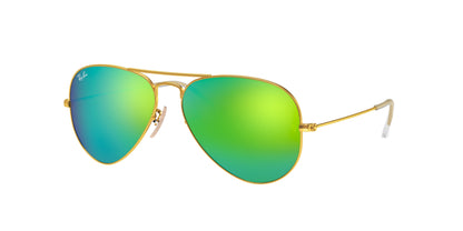 Ray-Ban AVIATOR RB3025 Pilot Sunglasses  112/19-Gold 62-140-14 - Color Map Gold