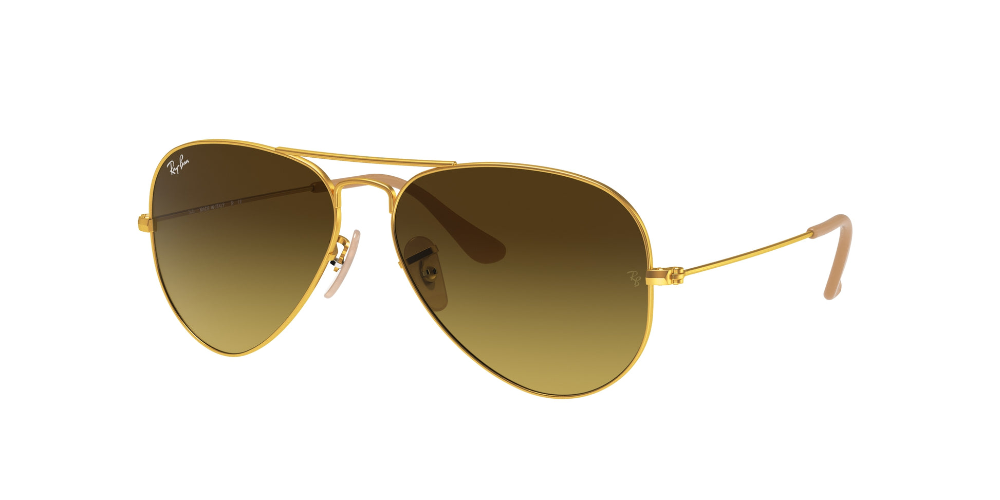 Ray-Ban AVIATOR RB3025 Pilot Sunglasses  112/85-Gold 58-135-14 - Color Map Gold