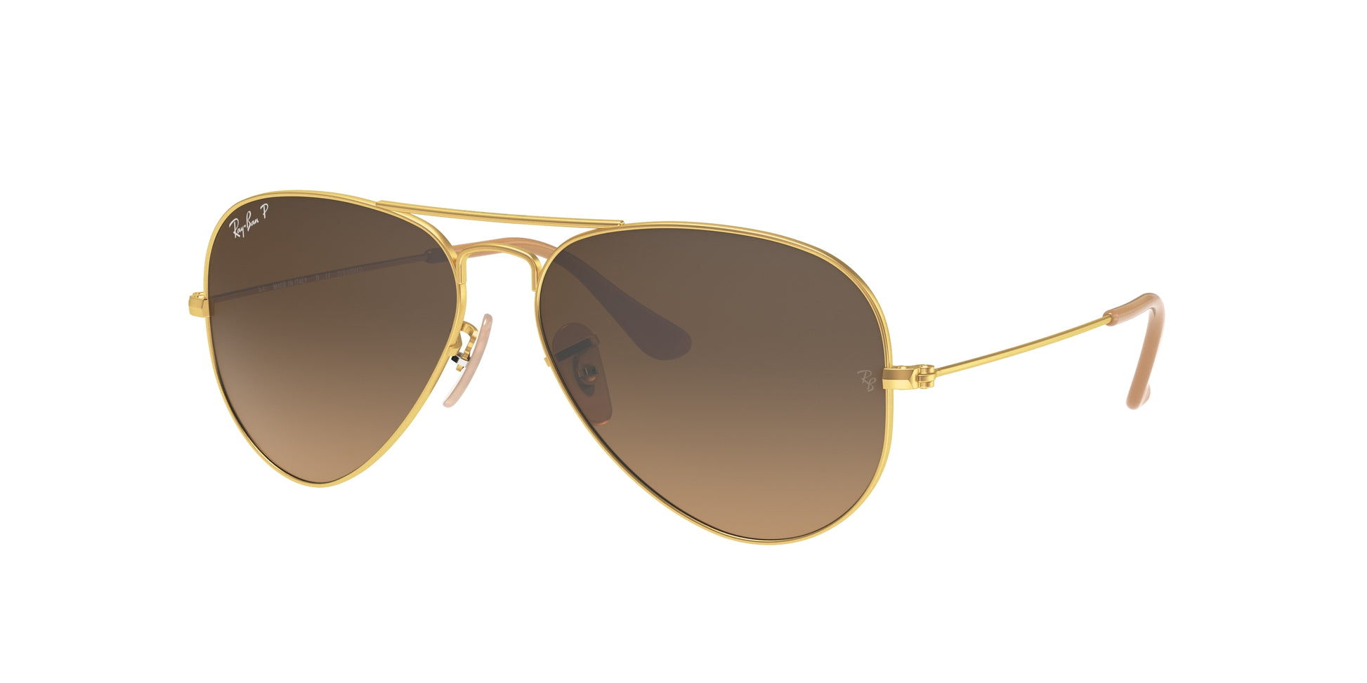 Ray-Ban AVIATOR RB3025 Pilot Sunglasses  112/M2-Gold 58-135-14 - Color Map Gold