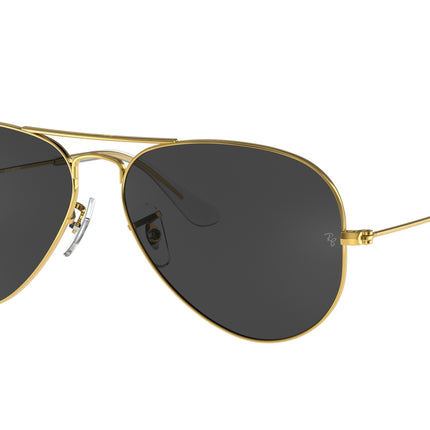 Ray-Ban AVIATOR RB3025 Pilot Sunglasses  919648-Gold 62-140-14 - Color Map Gold