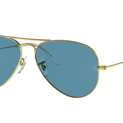 Ray-Ban AVIATOR RB3025 Pilot Sunglasses  9196S2-Gold 62-140-14 - Color Map Gold