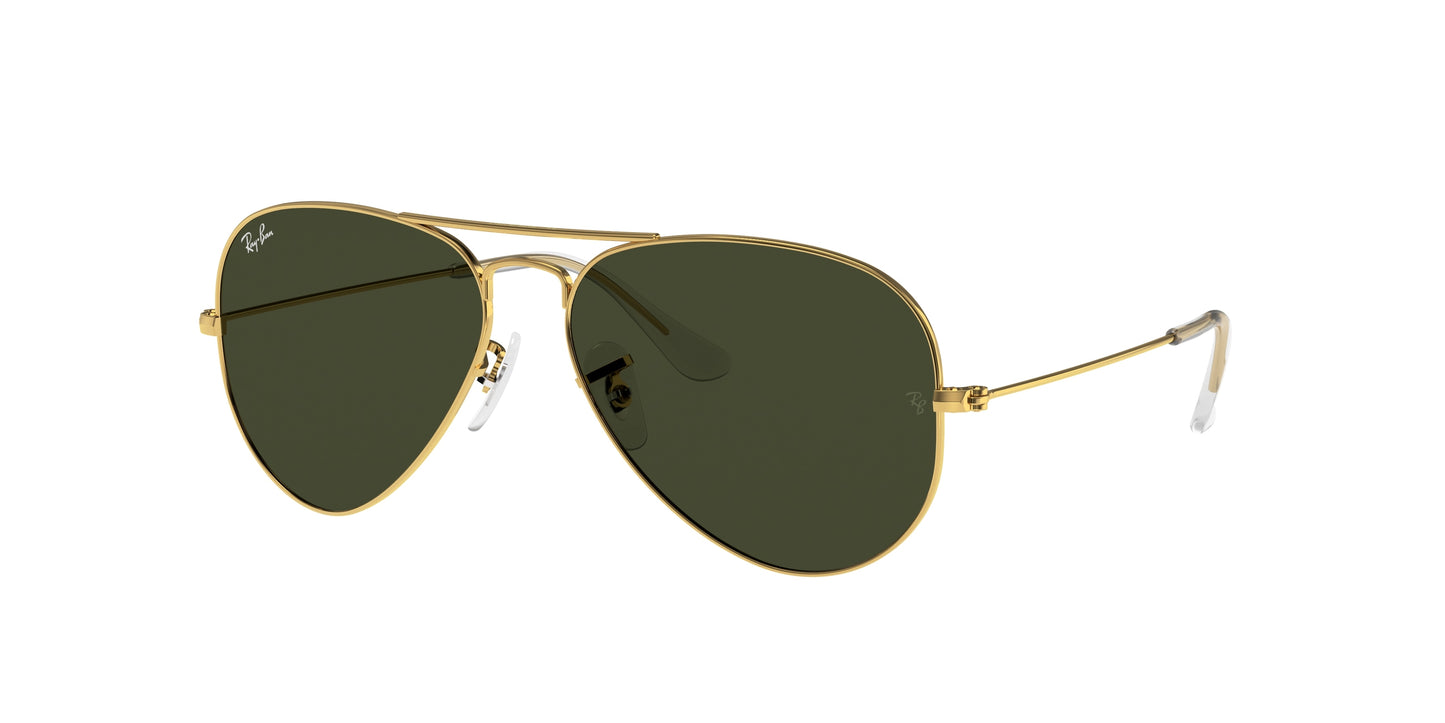 Ray-Ban AVIATOR RB3025 Pilot Sunglasses  L0205-Arista Gold 58-135-14 - Color Map Gold