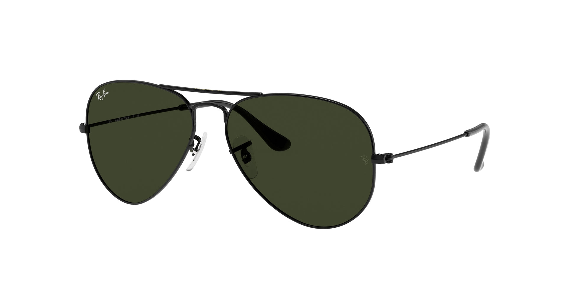 Ray-Ban AVIATOR RB3025 Pilot Sunglasses  L2823-Black 58-135-14 - Color Map Black
