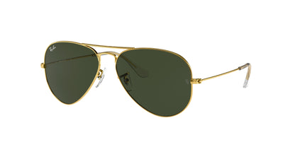 Ray-Ban AVIATOR RB3025 Pilot Sunglasses  W3234-Gold 55-135-14 - Color Map Gold