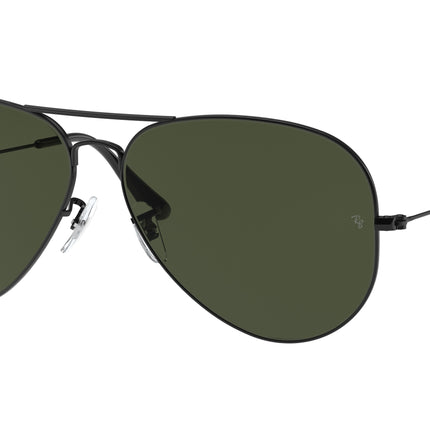 Ray-Ban AVIATOR LARGE METAL II RB3026 Pilot Sunglasses  L2821-Black 62-140-14 - Color Map Black