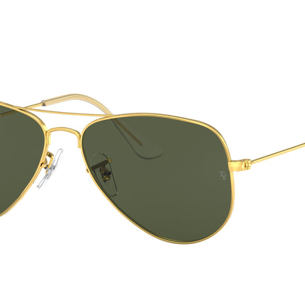 Ray-Ban AVIATOR SMALL METAL RB3044 Pilot Sunglasses  L0207-Arista Gold 52-135-14 - Color Map Gold