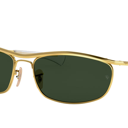 Ray-Ban OLYMPIAN I DELUXE RB3119M Oval Sunglasses  001/31-Arista Gold 62-125-18 - Color Map Gold