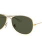 Ray-Ban COCKPIT RB3362 Pilot Sunglasses  001-Gold 59-135-14 - Color Map Gold