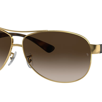 Ray-Ban RB3386 Pilot Sunglasses  001/13-Arista Gold 67-130-13 - Color Map Gold