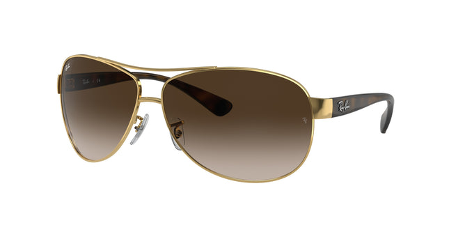 Ray-Ban RB3386 Pilot Sunglasses  001/13-Arista Gold 67-130-13 - Color Map Gold