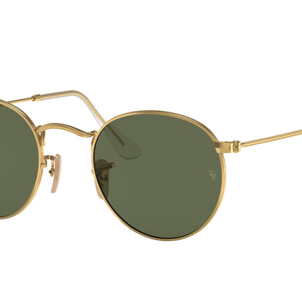 Ray-Ban ROUND METAL RB3447N Round Sunglasses  001-Arista Gold 53-145-21 - Color Map Gold