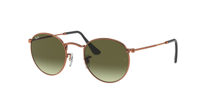 Ray-Ban ROUND METAL RB3447 Round Sunglasses  9002A6-Bronze-Copper 53-145-21 - Color Map Copper