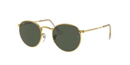 Ray-Ban ROUND METAL RB3447 Round Sunglasses  919631-Gold 53-145-21 - Color Map Gold