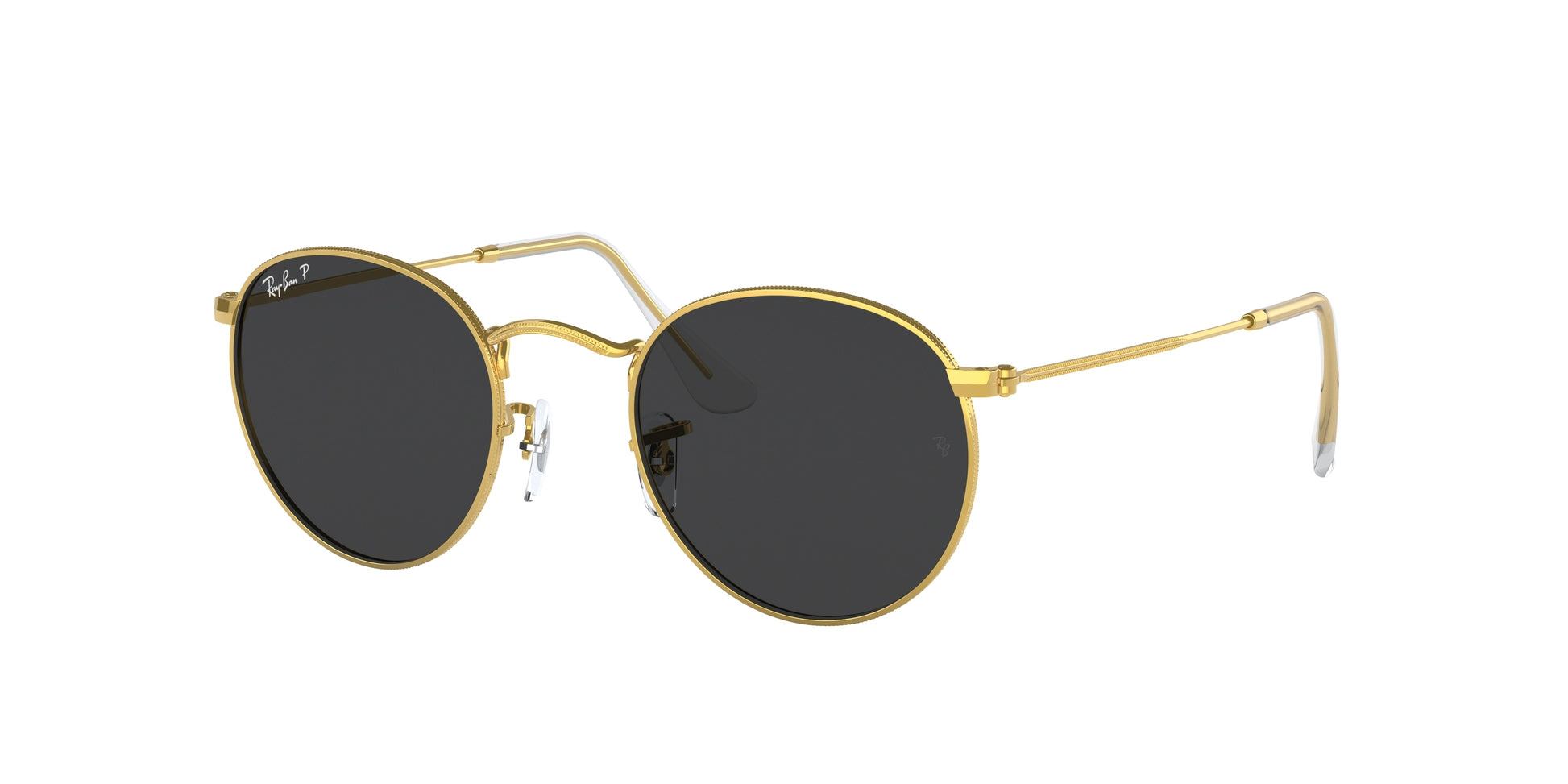 Ray-Ban ROUND METAL RB3447 Round Sunglasses  919648-Gold 53-145-21 - Color Map Gold