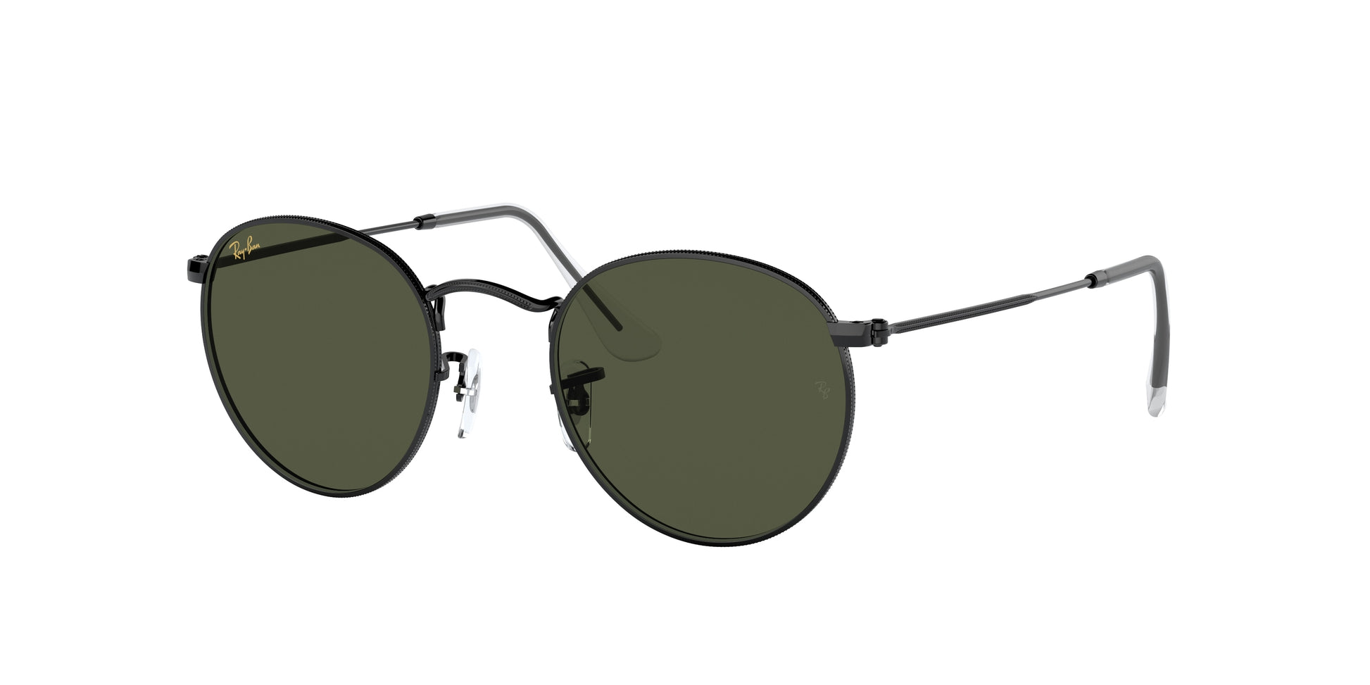 Ray-Ban ROUND METAL RB3447 Round Sunglasses  919931-Black 53-145-21 - Color Map Black