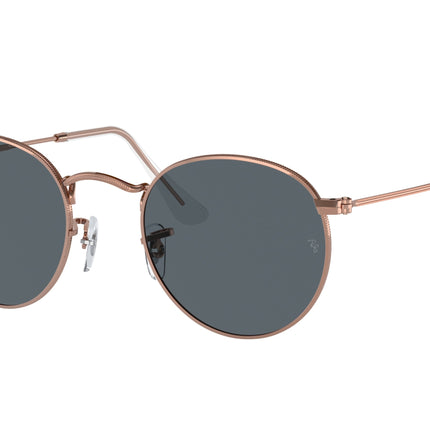 Ray-Ban ROUND METAL RB3447 Round Sunglasses  9202R5-Rose Gold 53-145-21 - Color Map Gold