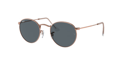 Ray-Ban ROUND METAL RB3447 Round Sunglasses  9202R5-Rose Gold 53-145-21 - Color Map Gold