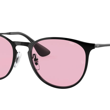 Ray-Ban ERIKA METAL RB3539 Phantos Sunglasses  002/Q3-Black 54-145-19 - Color Map Black