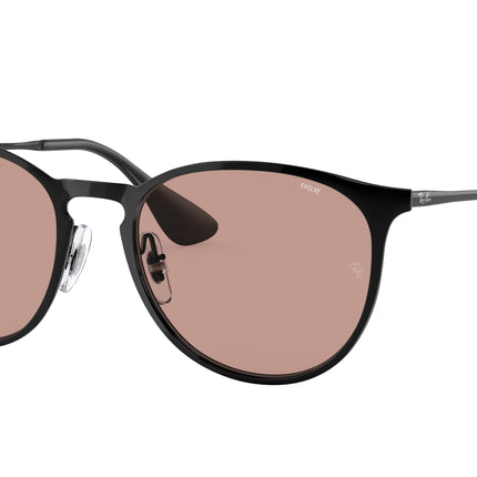 Ray-Ban ERIKA METAL RB3539 Phantos Sunglasses  002/Q4-Black 54-145-19 - Color Map Black