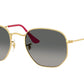 Ray-Ban HEXAGONAL RB3548N Irregular Sunglasses - Lensntrends