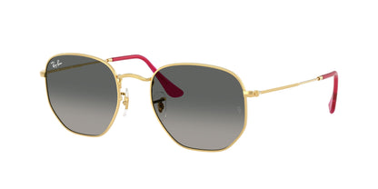 Ray-Ban HEXAGONAL RB3548N Irregular Sunglasses  001/71-Arista Gold 51-145-21 - Color Map Gold