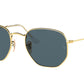 Ray-Ban HEXAGONAL RB3548N Irregular Sunglasses - Lensntrends