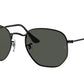Ray-Ban HEXAGONAL RB3548N Irregular Sunglasses - Lensntrends