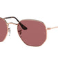 Ray-Ban HEXAGONAL RB3548N Irregular Sunglasses - Lensntrends