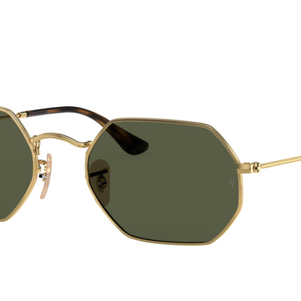 Ray-Ban OCTAGONAL RB3556N Irregular Sunglasses  001-Arista Gold 53-145-21 - Color Map Gold