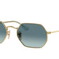 Ray-Ban OCTAGONAL RB3556N Irregular Sunglasses - Lensntrends
