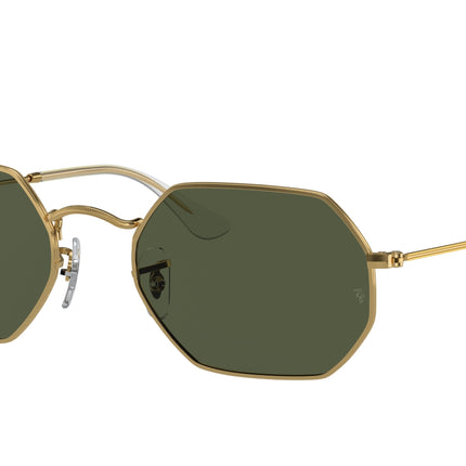 Ray-Ban OCTAGONAL RB3556 Irregular Sunglasses  919631-Gold 53-145-21 - Color Map Gold