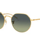 Ray-Ban JACK RB3565 Irregular Sunglasses  001/BH-Gold 55-145-20 - Color Map Gold