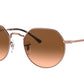 Ray-Ban JACK RB3565 Irregular Sunglasses  9035A5-Copper 51-145-20 - Color Map Copper