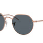 Ray-Ban JACK RB3565 Irregular Sunglasses  9202R5-Rose Gold 55-145-20 - Color Map Gold