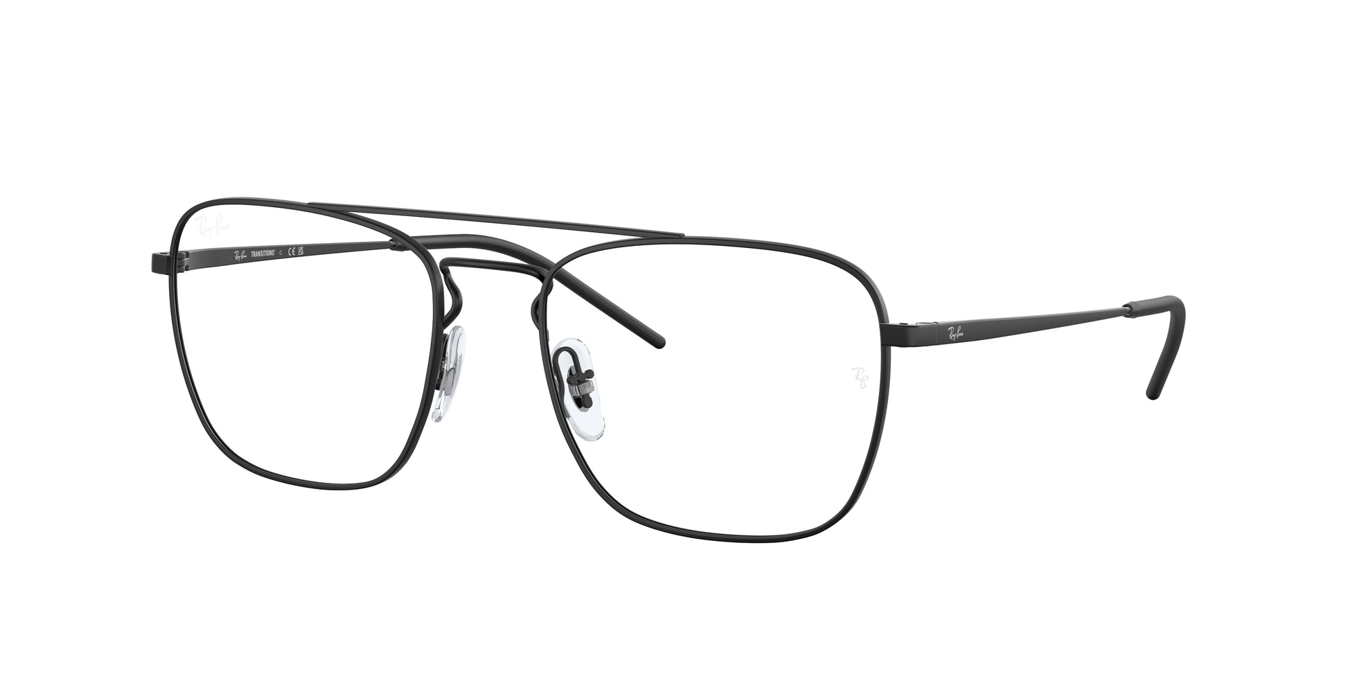 Ray-Ban RB3588 Square Sunglasses  9014M3-Black 55-140-19 - Color Map Black
