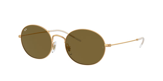 Ray-Ban BEAT RB3594 Oval Sunglasses  901373-Gold 53-145-20 - Color Map Gold