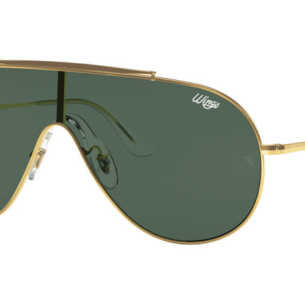 Ray-Ban WINGS RB3597 Pilot Sunglasses  905071-Arista Gold 33-140-133 - Color Map Gold