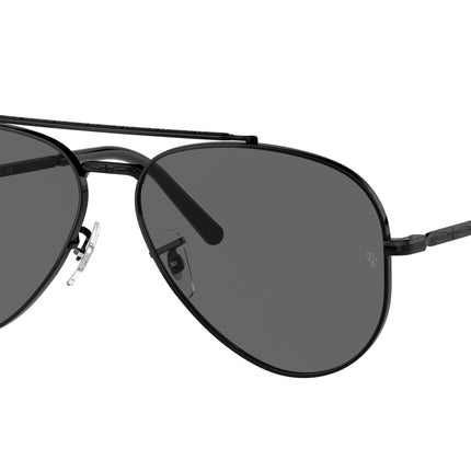 Ray-Ban NEW AVIATOR RB3625 Pilot Sunglasses  002/B1-Black 62-140-14 - Color Map Black