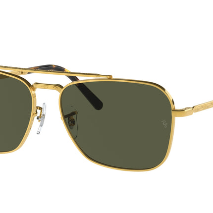 Ray-Ban NEW CARAVAN RB3636 Square Sunglasses  919631-Gold 58-140-15 - Color Map Gold