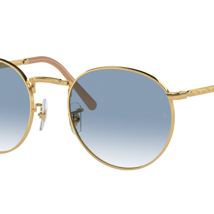 Ray-Ban NEW ROUND RB3637 Phantos Sunglasses  001/3F-Arista Gold 53-140-21 - Color Map Gold
