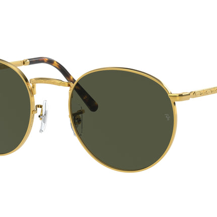 Ray-Ban NEW ROUND RB3637 Phantos Sunglasses  919631-Gold 53-140-21 - Color Map Gold