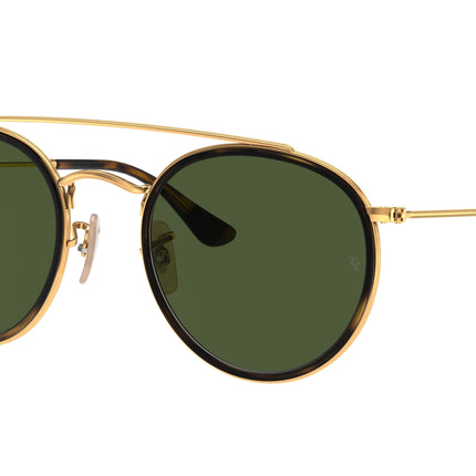 Ray-Ban RB3647N Round Sunglasses  001-Arista Gold 51-145-22 - Color Map Gold