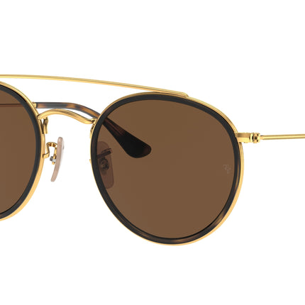 Ray-Ban RB3647N Round Sunglasses  001/57-Arista Gold 51-145-22 - Color Map Gold